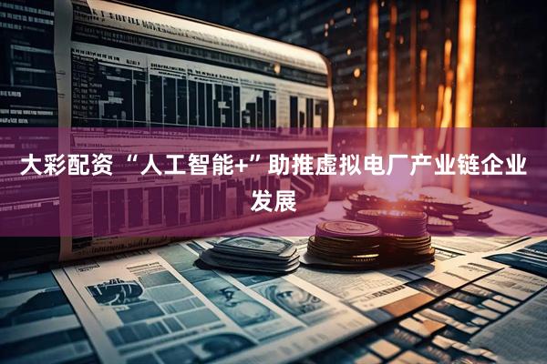 大彩配资 “人工智能+”助推虚拟电厂产业链企业发展